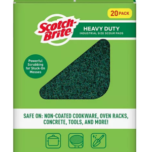 SCOUR PAD MED 20ct