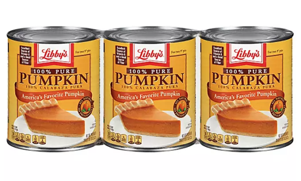PUMPKIN PIE FILLING 6/#10