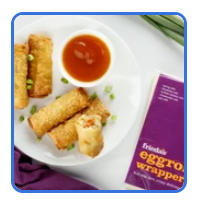 EGGROLL WRAPPERS LUCKY 6/5 #
