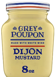 GREY POUPON MUSTARD 12/ 8 OZ