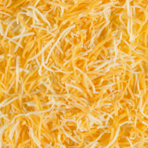 CHEDDAR CHEESE SHREDDED  4/5 LB EA