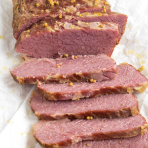 COOKED CORNED BEEF ROUND BY PIECE (per LB)